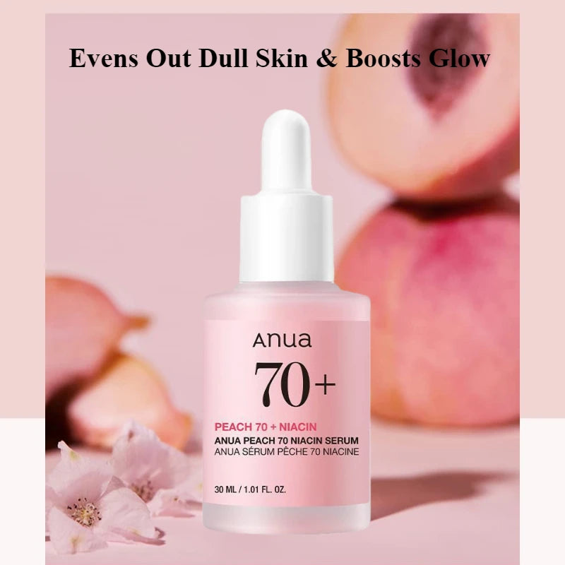 ANUA Peach 70 Niacinamide Essence – Glow & Brightening Serum