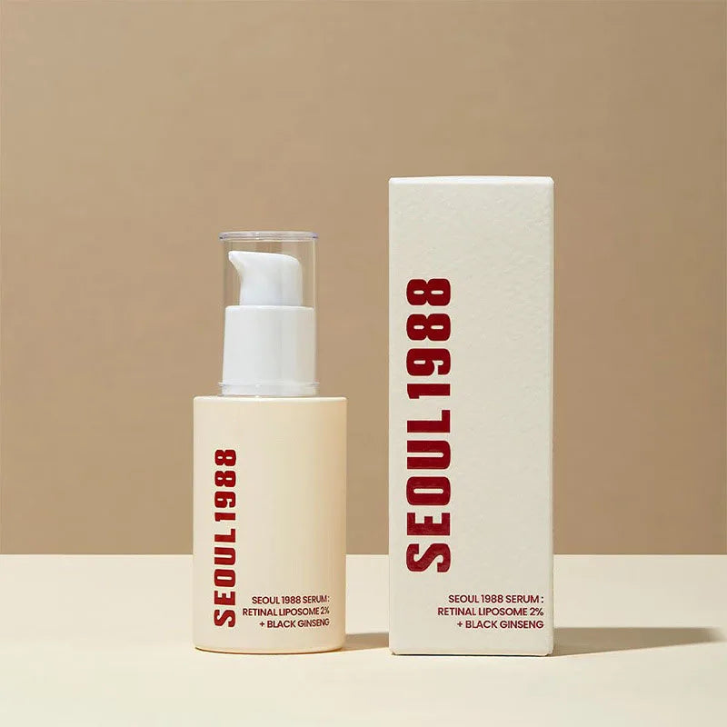 Seoul 1988 Retinol Face Serum – Smooth Wrinkles & Brighten Skin
