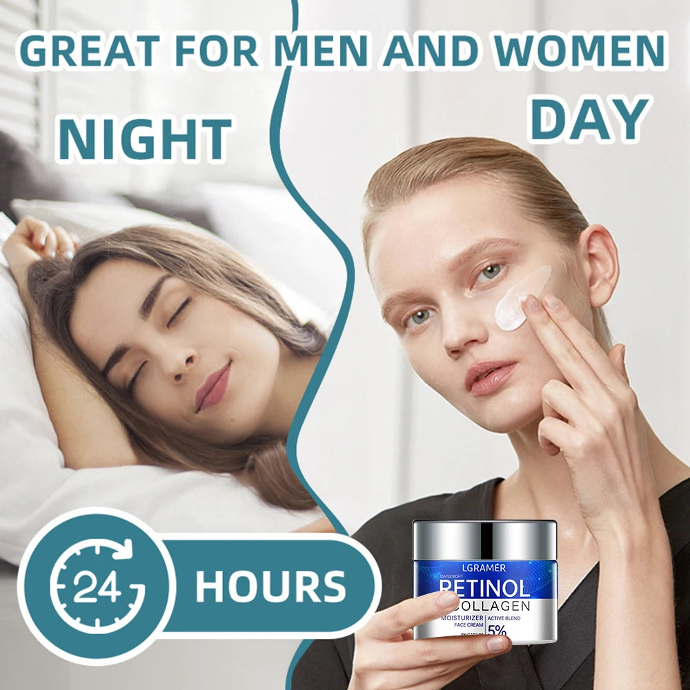 Retinol Anti-Aging Wrinkle Cream – Firm, Lift & Brighten Skin