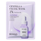 BIOAQUA Centella Collagen Face Masks (20pcs) – Hydrating & Skin Repair Sheet Mask