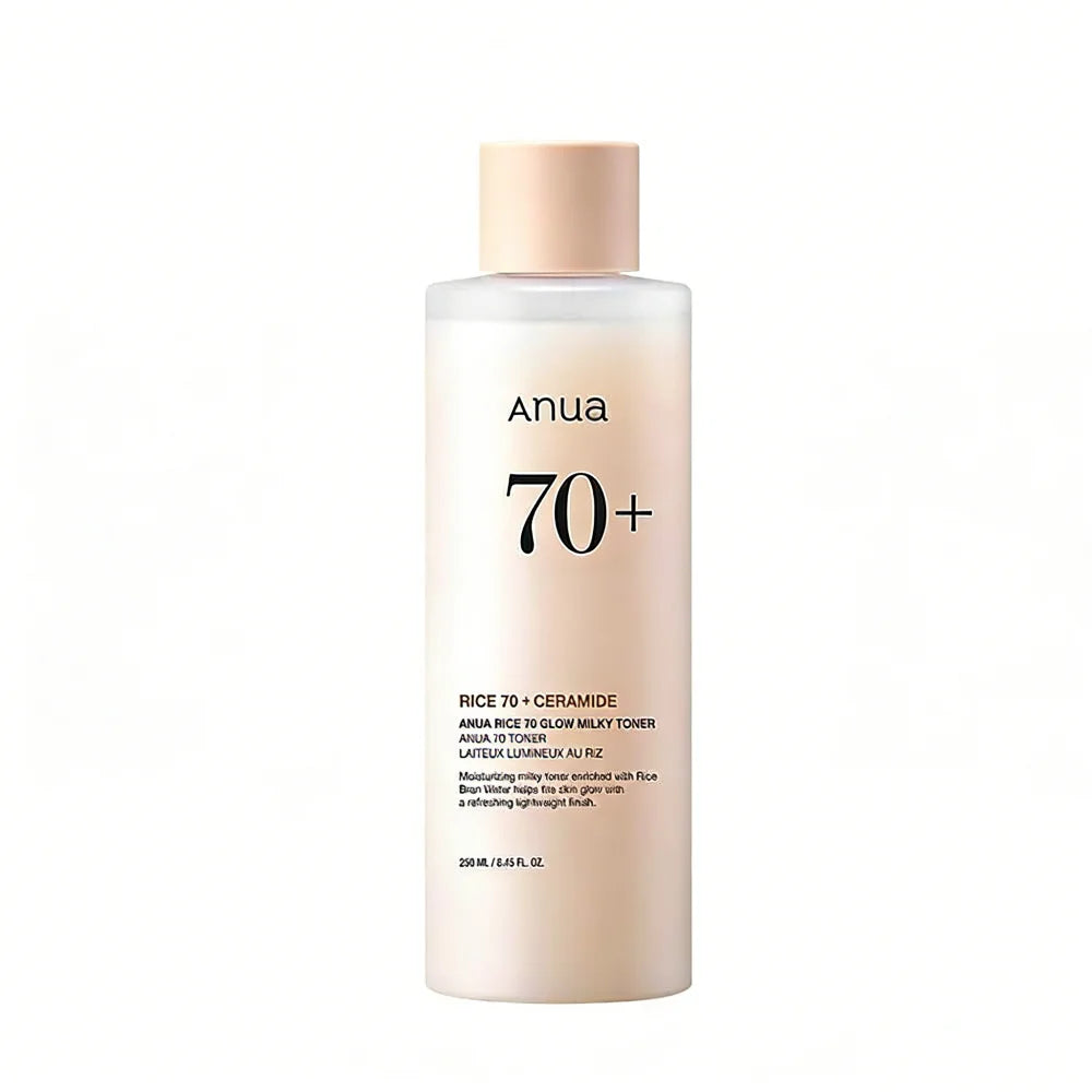 ANUA Rice 70 Glow Milky Toner – Hydrate, Brighten & Strengthen Skin Barrier