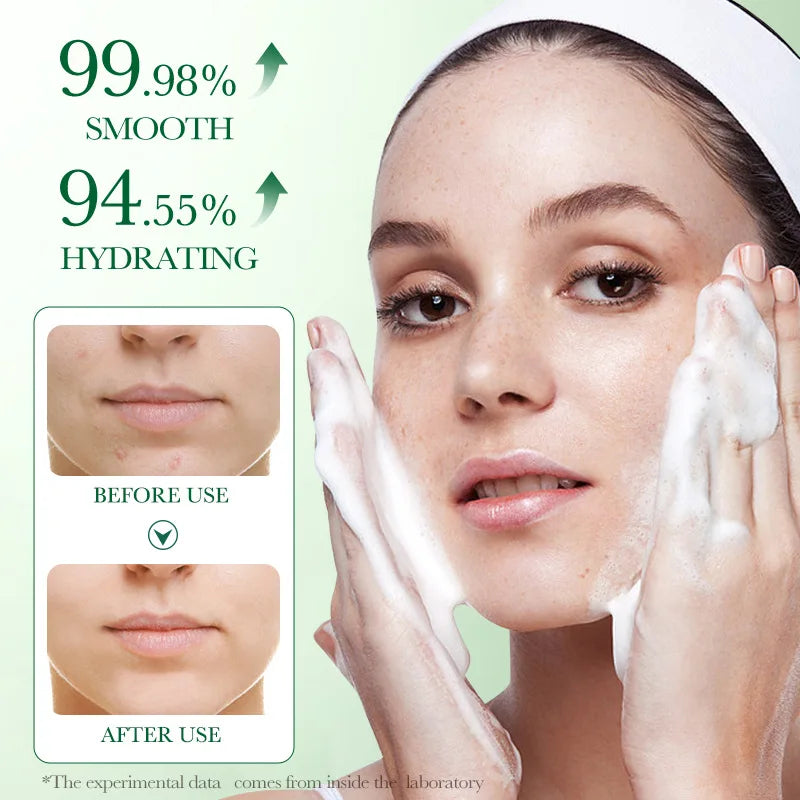 BIOAQUA Centella Asiatica Facial Cleanser – Moisturizing & Oil Control Face Wash Foam